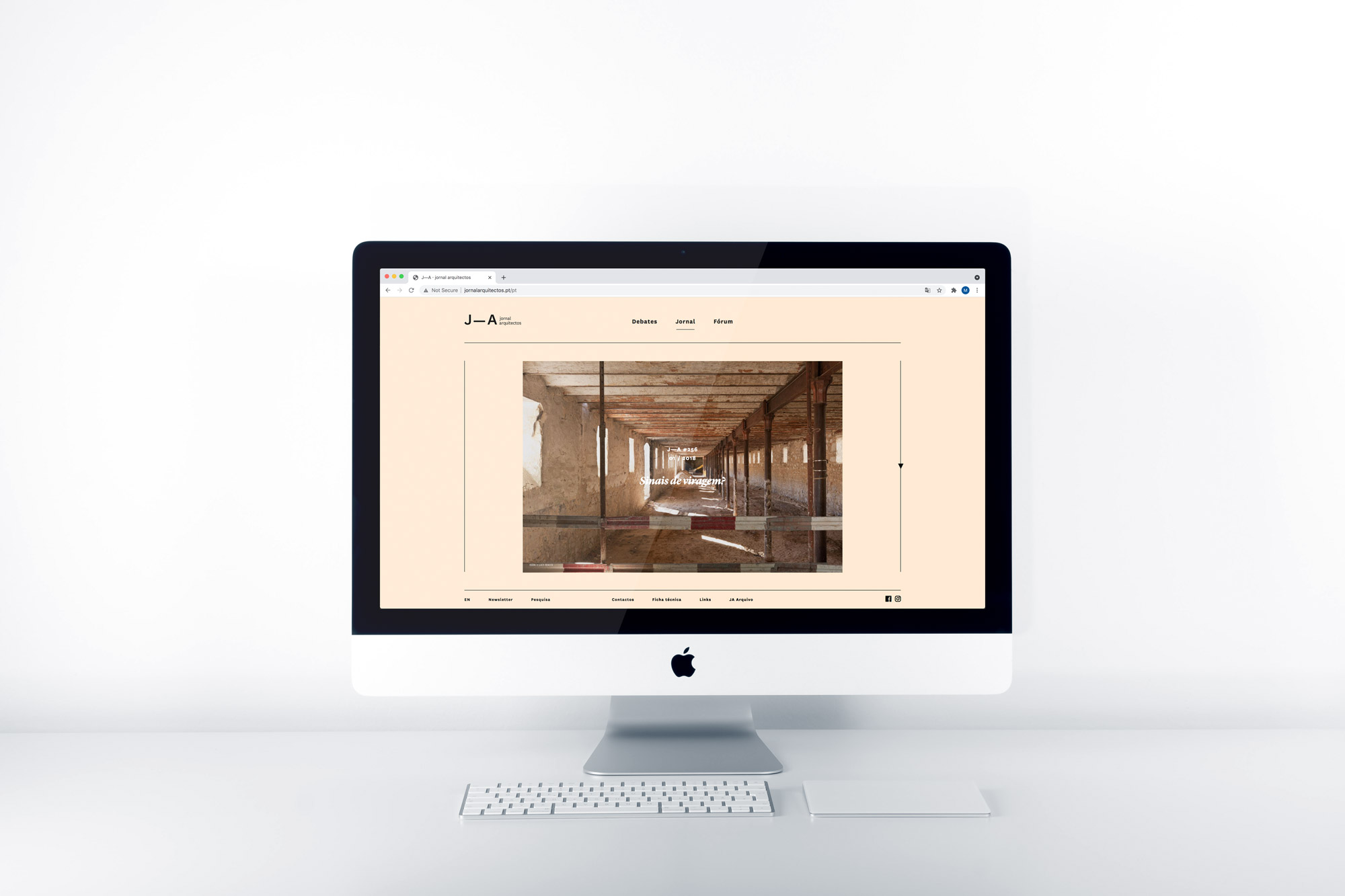 Jornal Arquitectos ⟐ Website