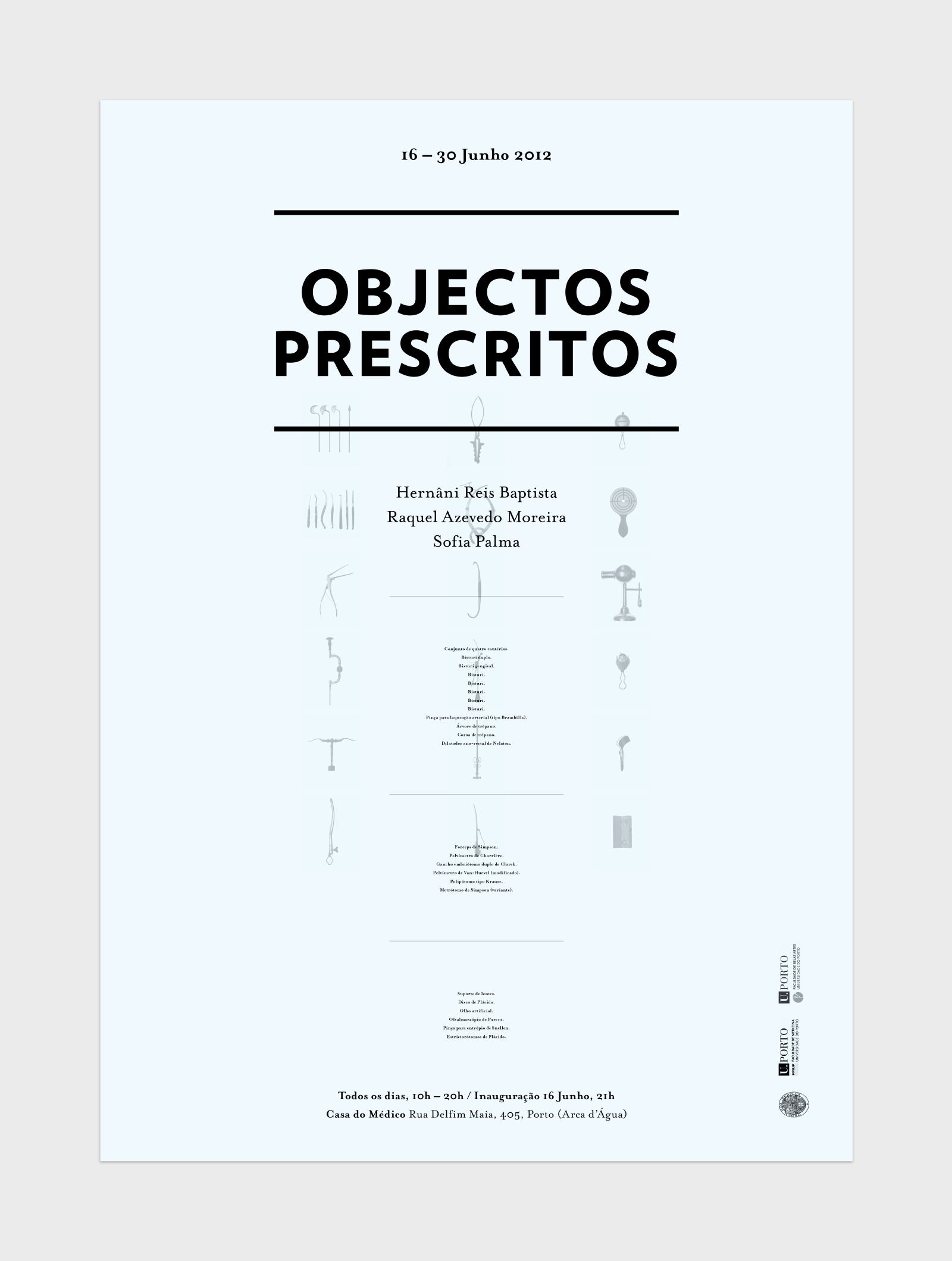 Objectos Prescritos ⟐ Poster