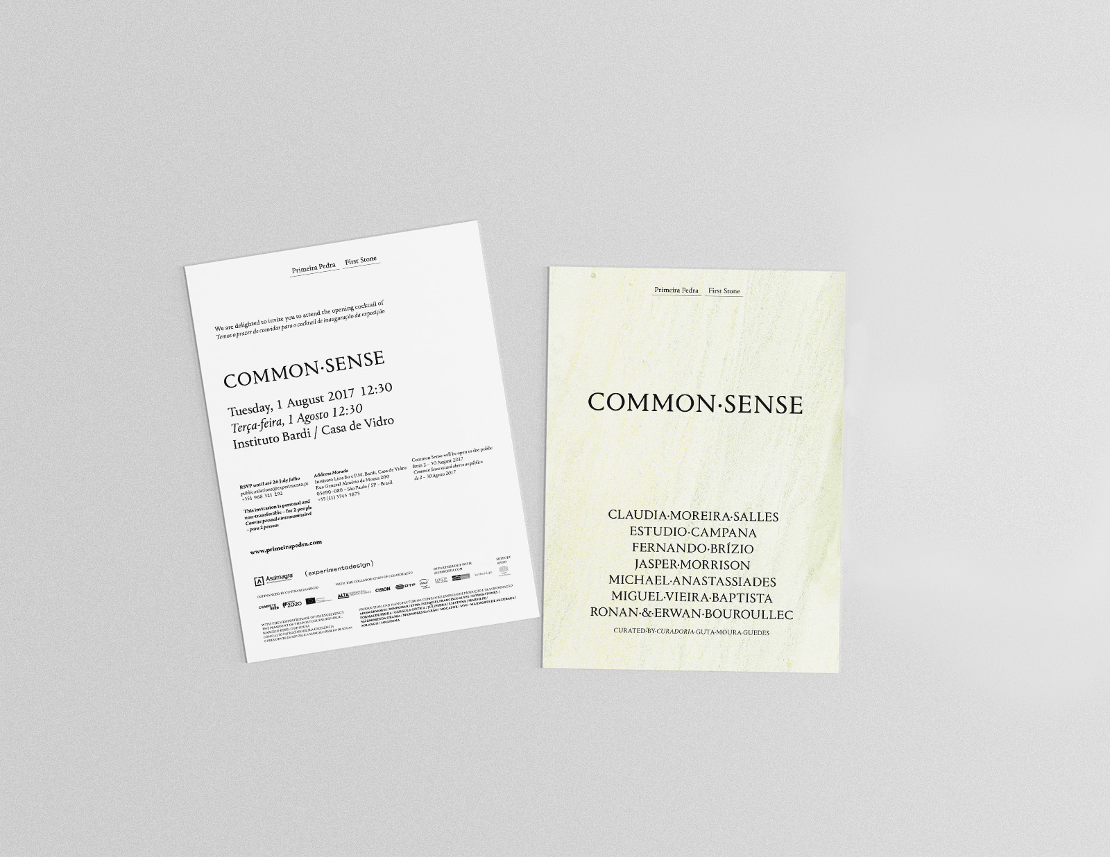 Common Sence ⟐ Invitation