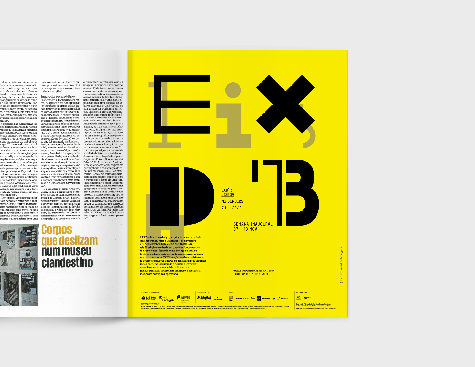EXD'13 ⟐ Newspaper insert